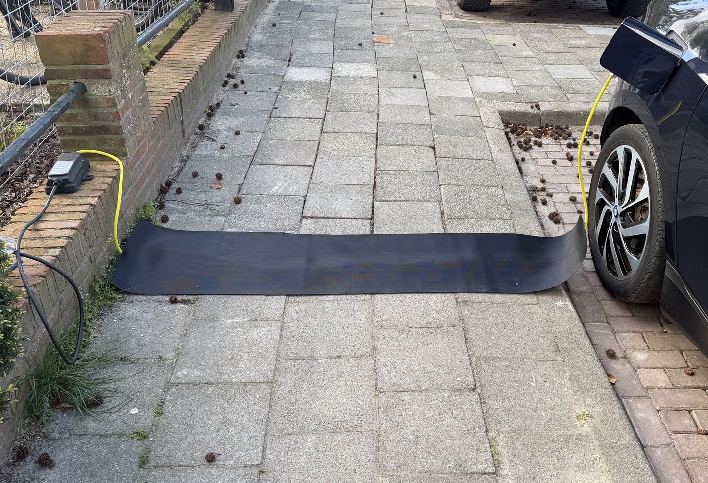 EV CableCover – antislip kabelmat voor veilig laden